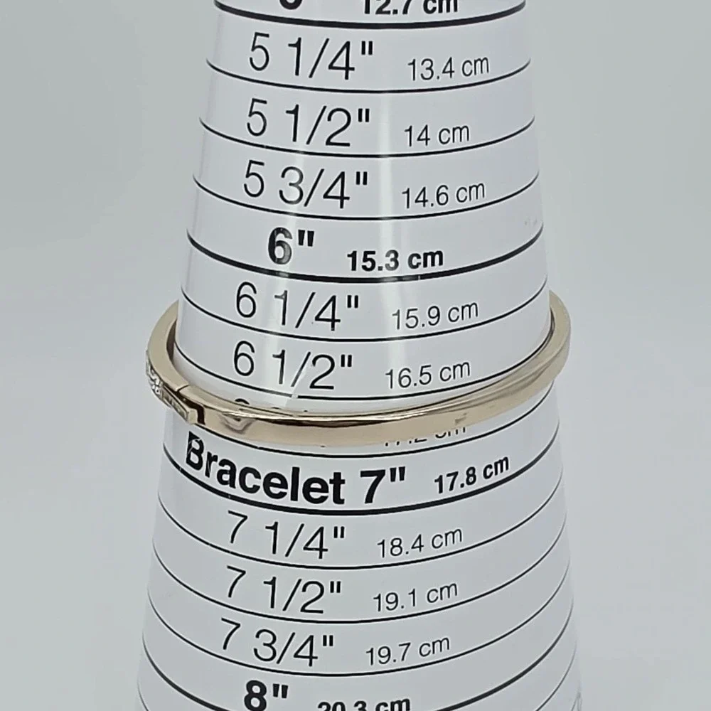 Vintage GIVENCHY Bracelet SWAROVSKI Pavé Crystal Bangle Hinged Gold Tone 6.75" - Picture 14 of 15